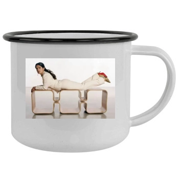 Salma Hayek Camping Mug