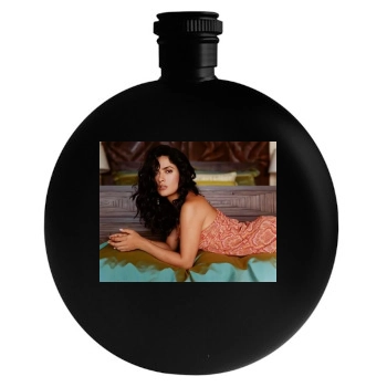 Salma Hayek Round Flask