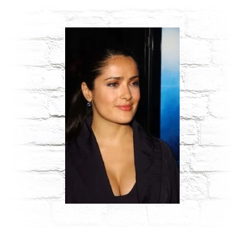 Salma Hayek Metal Wall Art