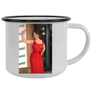 Salma Hayek Camping Mug