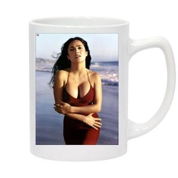 Salma Hayek 14oz White Statesman Mug