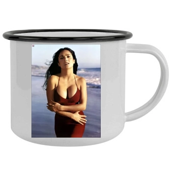 Salma Hayek Camping Mug