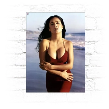 Salma Hayek Metal Wall Art