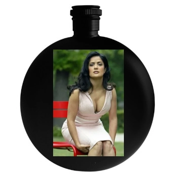 Salma Hayek Round Flask