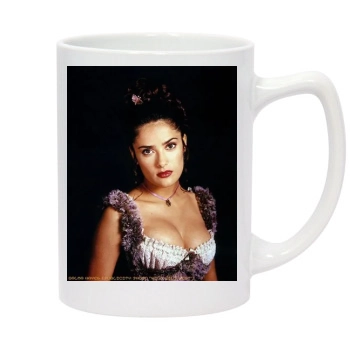 Salma Hayek 14oz White Statesman Mug