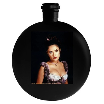 Salma Hayek Round Flask