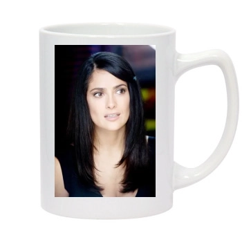 Salma Hayek 14oz White Statesman Mug