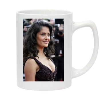 Salma Hayek 14oz White Statesman Mug