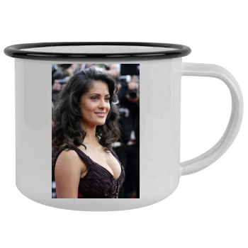 Salma Hayek Camping Mug