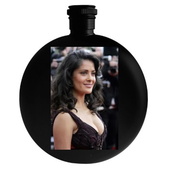 Salma Hayek Round Flask