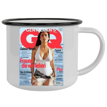 Salma Hayek Camping Mug