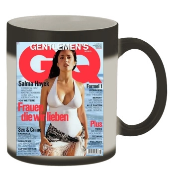 Salma Hayek Color Changing Mug