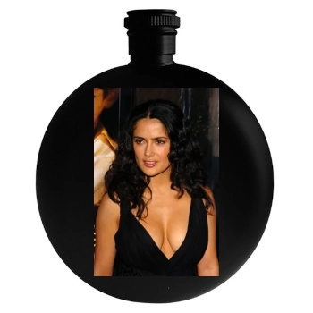 Salma Hayek Round Flask