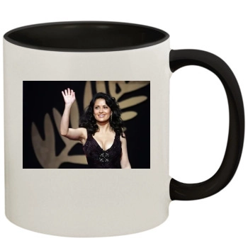 Salma Hayek 11oz Colored Inner & Handle Mug