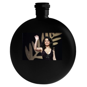 Salma Hayek Round Flask