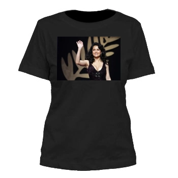 Salma Hayek Women's Cut T-Shirt