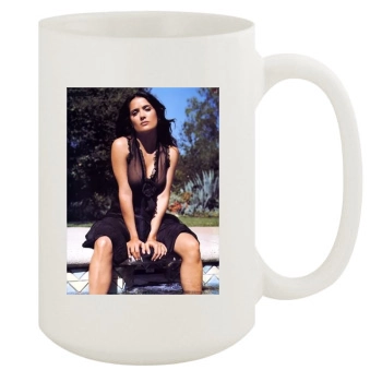 Salma Hayek 15oz White Mug