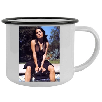 Salma Hayek Camping Mug