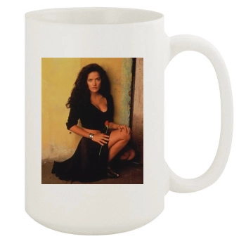 Salma Hayek 15oz White Mug