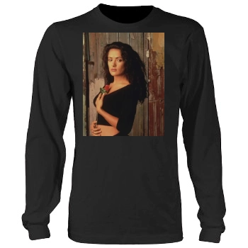 Salma Hayek Men's Heavy Long Sleeve TShirt