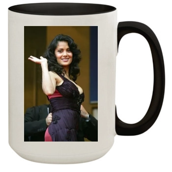 Salma Hayek 15oz Colored Inner & Handle Mug