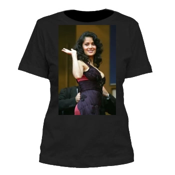 Salma Hayek Women's Cut T-Shirt