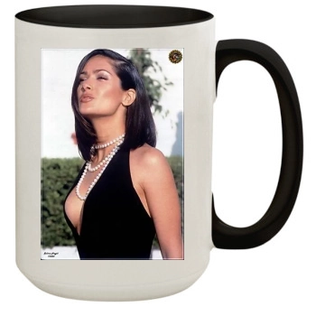 Salma Hayek 15oz Colored Inner & Handle Mug