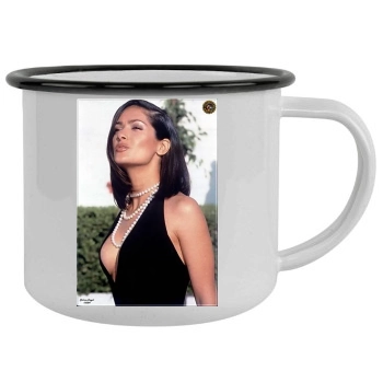 Salma Hayek Camping Mug