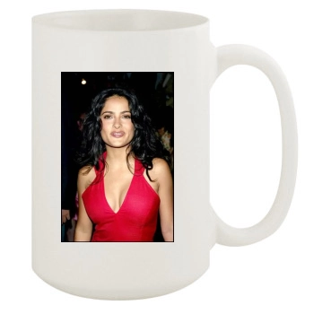 Salma Hayek 15oz White Mug