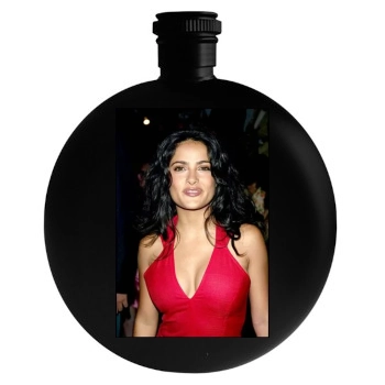 Salma Hayek Round Flask