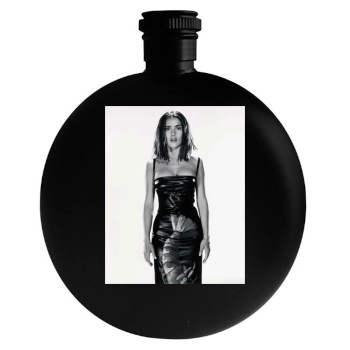 Salma Hayek Round Flask