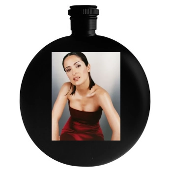 Salma Hayek Round Flask