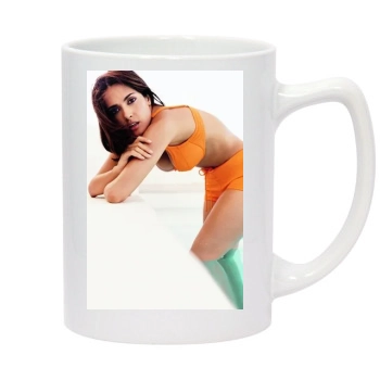 Salma Hayek 14oz White Statesman Mug