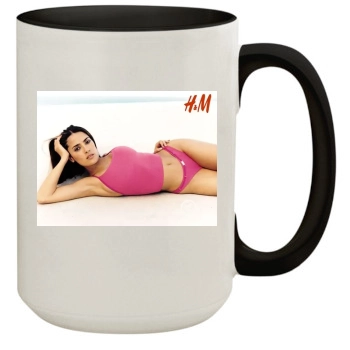 Salma Hayek 15oz Colored Inner & Handle Mug