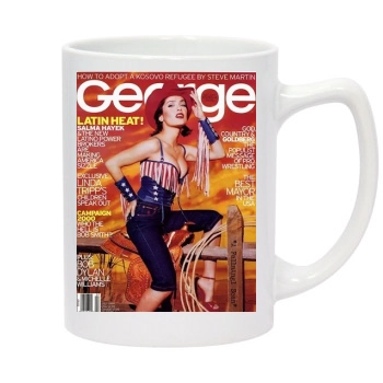 Salma Hayek 14oz White Statesman Mug