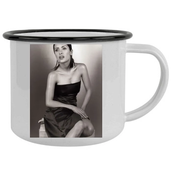 Salma Hayek Camping Mug