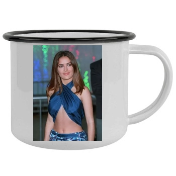 Salma Hayek Camping Mug