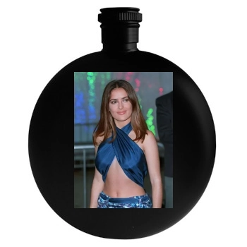 Salma Hayek Round Flask