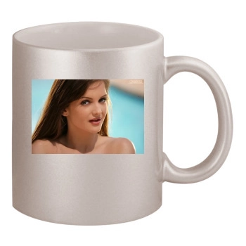 Sandra Shine 11oz Metallic Silver Mug