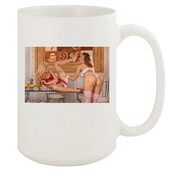 Sandra Shine 15oz White Mug