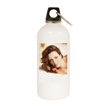 Sara Evans White Water Bottle With Carabiner