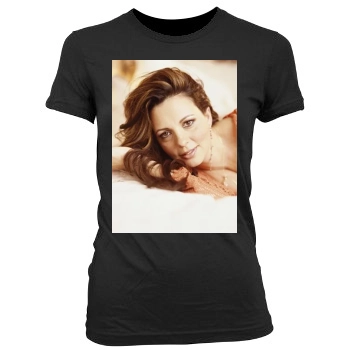 Sara Evans Women's Junior Cut Crewneck T-Shirt