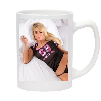 Sara Jean Underwood 14oz White Statesman Mug