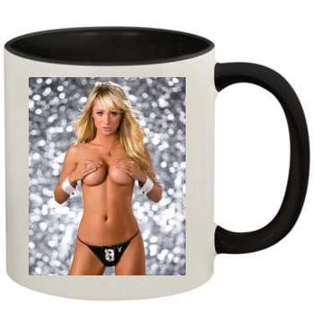 Sara Jean Underwood 11oz Colored Inner & Handle Mug