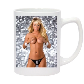 Sara Jean Underwood 14oz White Statesman Mug