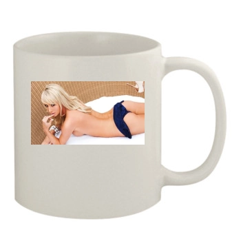 Sara Jean Underwood 11oz White Mug