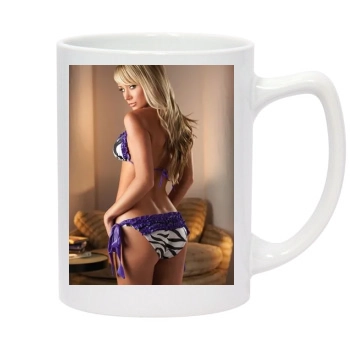 Sara Jean Underwood 14oz White Statesman Mug