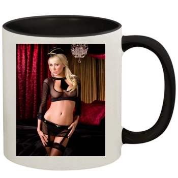 Sara Jean Underwood 11oz Colored Inner & Handle Mug