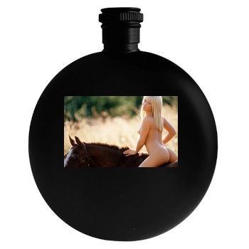 Sara Jean Underwood Round Flask