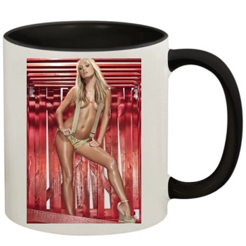 Sara Jean Underwood 11oz Colored Inner & Handle Mug